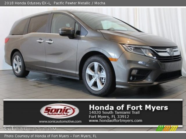 2018 Honda Odyssey EX-L in Pacific Pewter Metallic