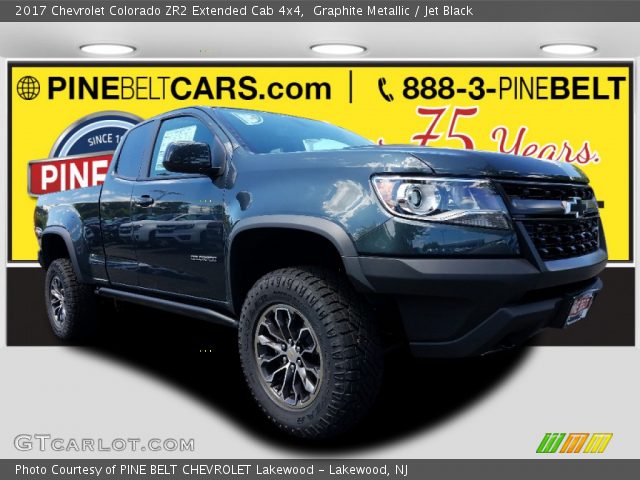 2017 Chevrolet Colorado ZR2 Extended Cab 4x4 in Graphite Metallic