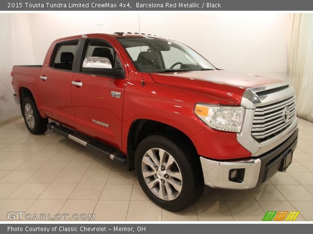 2015 Toyota Tundra Limited CrewMax 4x4 in Barcelona Red Metallic