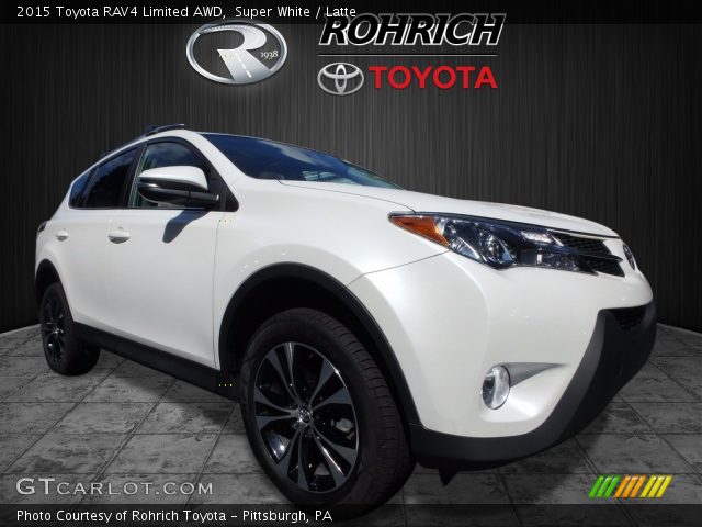 2015 Toyota RAV4 Limited AWD in Super White