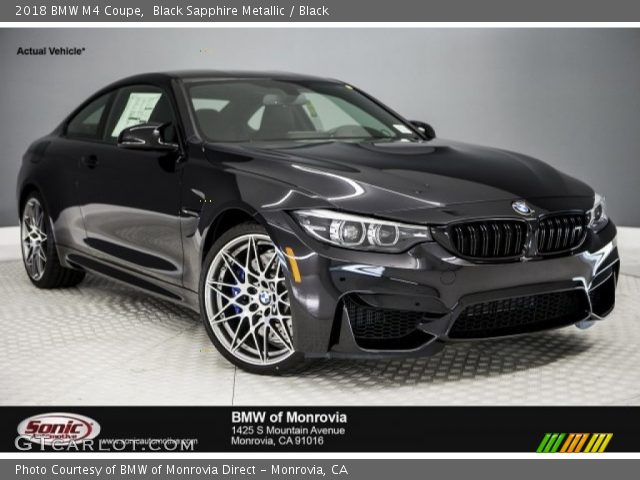 2018 BMW M4 Coupe in Black Sapphire Metallic