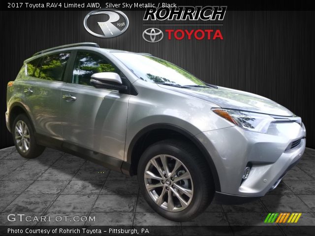 2017 Toyota RAV4 Limited AWD in Silver Sky Metallic
