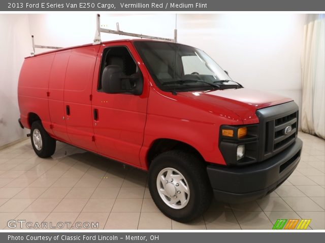 2013 Ford E Series Van E250 Cargo in Vermillion Red