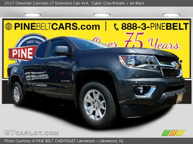 2017 Chevrolet Colorado LT Extended Cab 4x4 in Cyber Gray Metallic