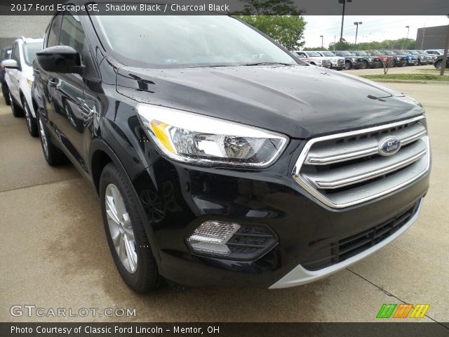 2017 Ford Escape SE in Shadow Black