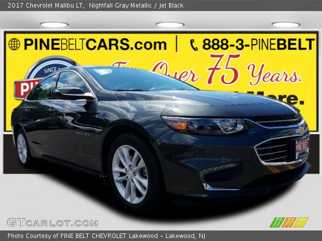 2017 Chevrolet Malibu LT in Nightfall Gray Metallic