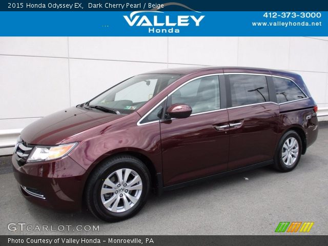 2015 Honda Odyssey EX in Dark Cherry Pearl