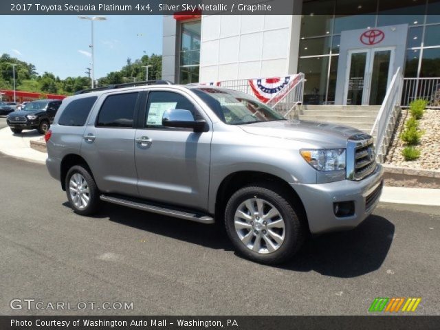 2017 Toyota Sequoia Platinum 4x4 in Silver Sky Metallic