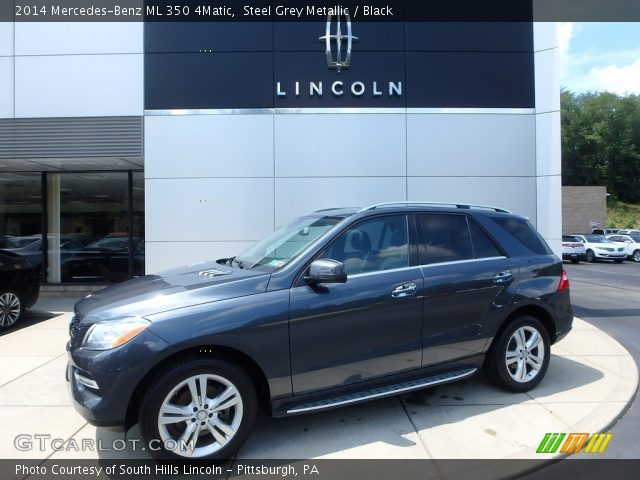 2014 Mercedes-Benz ML 350 4Matic in Steel Grey Metallic