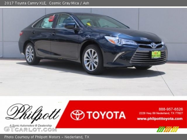 2017 Toyota Camry XLE in Cosmic Gray Mica