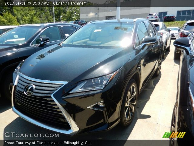2017 Lexus RX 350 AWD in Caviar