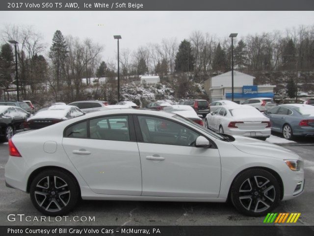 2017 Volvo S60 T5 AWD in Ice White