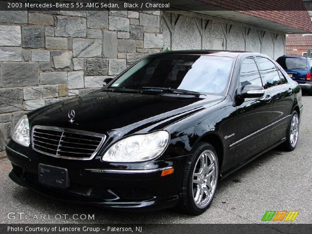 2003 Mercedes-Benz S 55 AMG Sedan in Black