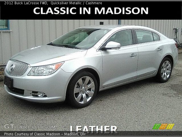 2012 Buick LaCrosse FWD in Quicksilver Metallic