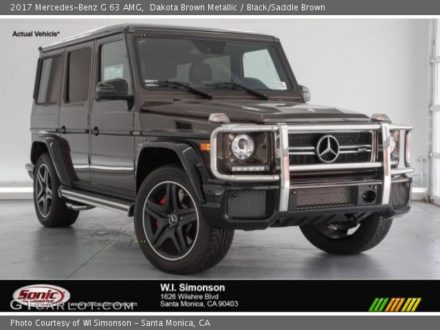 2017 Mercedes-Benz G 63 AMG in Dakota Brown Metallic