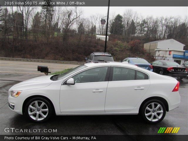 2016 Volvo S60 T5 AWD in Ice White