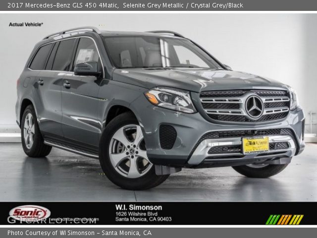 2017 Mercedes-Benz GLS 450 4Matic in Selenite Grey Metallic