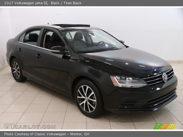 2017 Volkswagen Jetta SE in Black