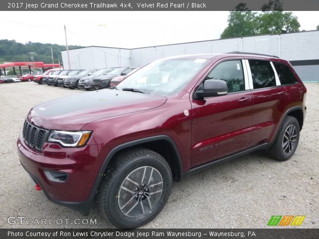 2017 Jeep Grand Cherokee Trailhawk 4x4 in Velvet Red Pearl