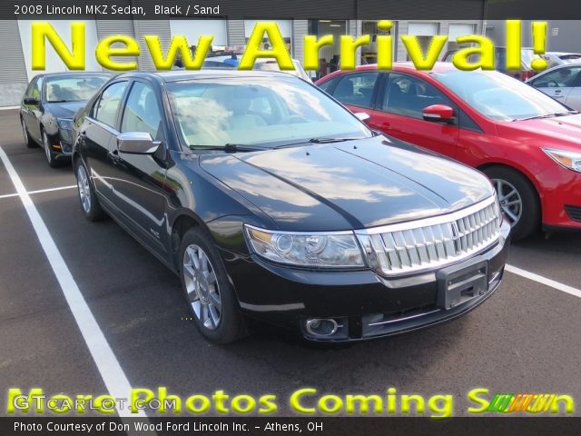 2008 Lincoln MKZ Sedan in Black