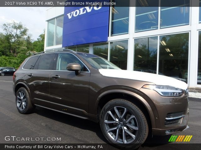 2017 Volvo XC90 T6 AWD in Twilight Bronze Metallic