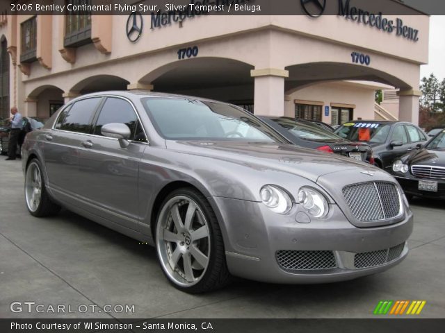 2006 Bentley Continental Flying Spur  in Silver Tempest