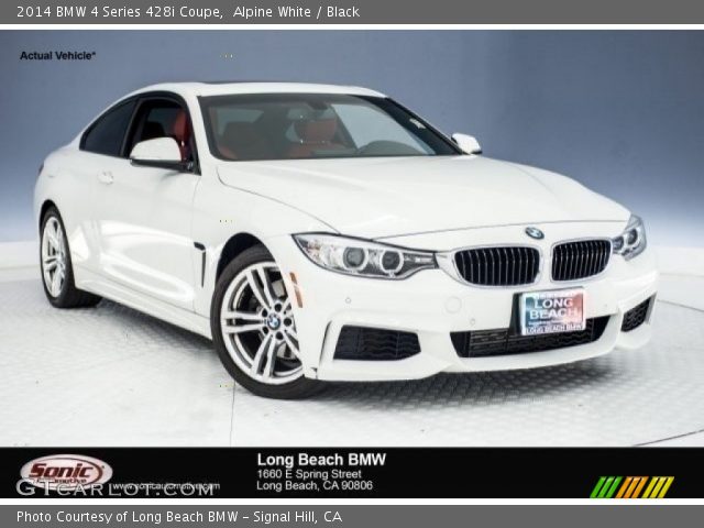2014 BMW 4 Series 428i Coupe in Alpine White