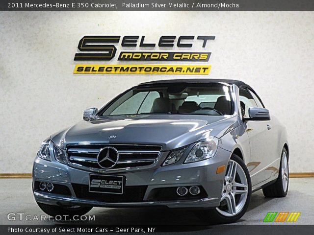 2011 Mercedes-Benz E 350 Cabriolet in Palladium Silver Metallic