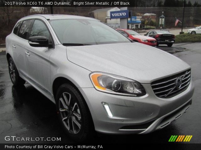 2017 Volvo XC60 T6 AWD Dynamic in Bright Silver Metallic