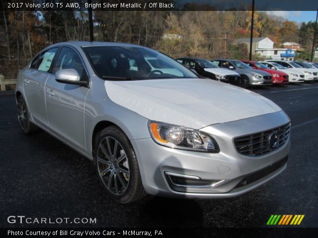 2017 Volvo S60 T5 AWD in Bright Silver Metallic