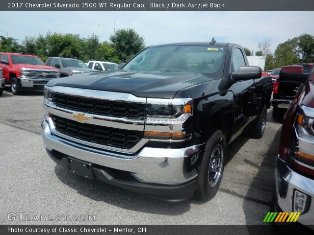 2017 Chevrolet Silverado 1500 WT Regular Cab in Black