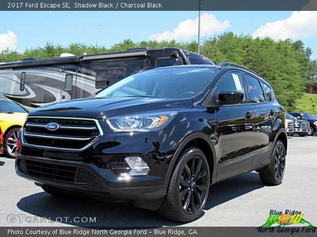 2017 Ford Escape SE in Shadow Black