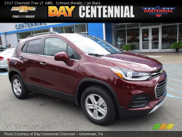 2017 Chevrolet Trax LT AWD in Crimson Metallic