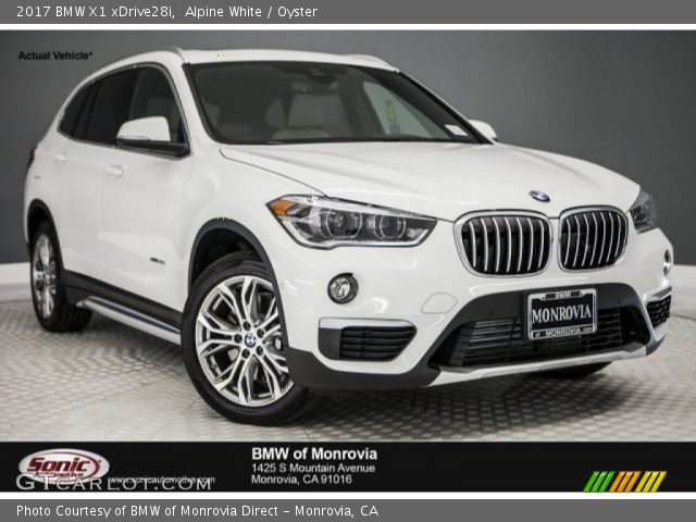 2017 BMW X1 xDrive28i in Alpine White
