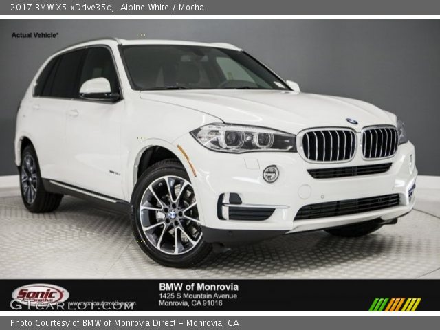 2017 BMW X5 xDrive35d in Alpine White