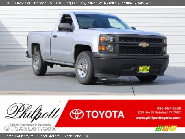 2014 Chevrolet Silverado 1500 WT Regular Cab in Silver Ice Metallic