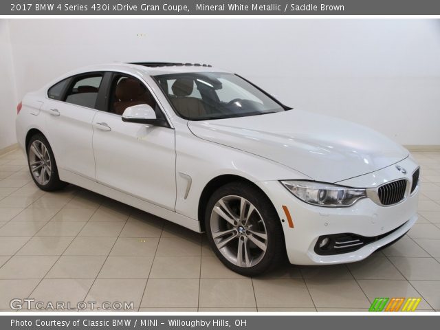 2017 BMW 4 Series 430i xDrive Gran Coupe in Mineral White Metallic