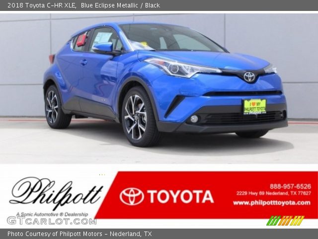 2018 Toyota C-HR XLE in Blue Eclipse Metallic