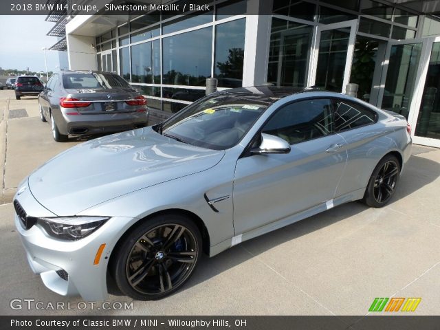 2018 BMW M4 Coupe in Silverstone Metallic