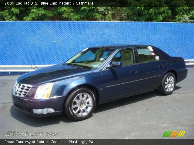 2006 Cadillac DTS  in Blue Chip Metallic