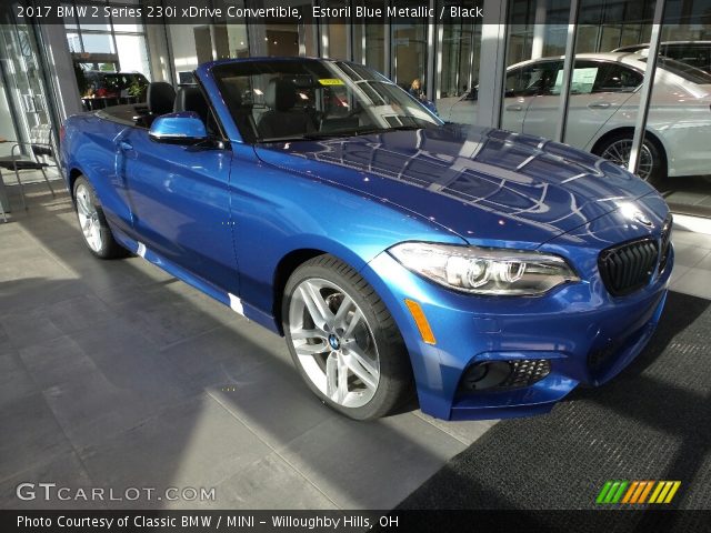 2017 BMW 2 Series 230i xDrive Convertible in Estoril Blue Metallic