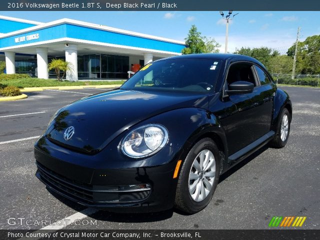 2016 Volkswagen Beetle 1.8T S in Deep Black Pearl