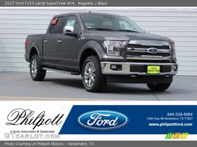 2017 Ford F150 Lariat SuperCrew 4X4 in Magnetic