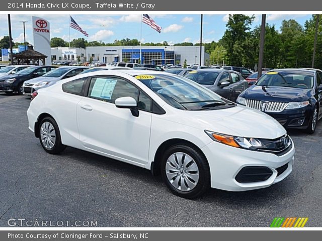 2014 Honda Civic LX Coupe in Taffeta White