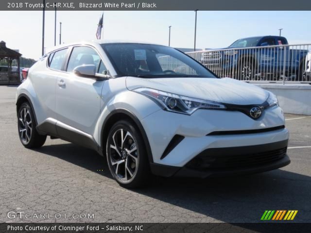 2018 Toyota C-HR XLE in Blizzard White Pearl