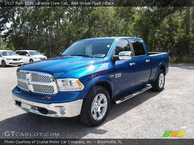 2017 Ram 1500 Laramie Crew Cab in Blue Streak Pearl