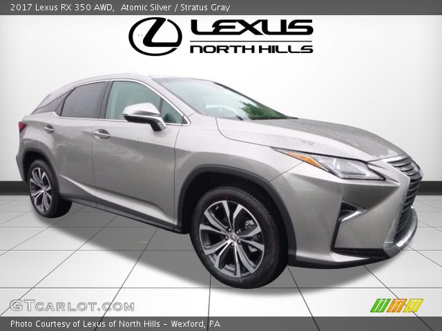 2017 Lexus RX 350 AWD in Atomic Silver