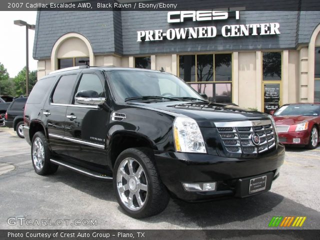 2007 Cadillac Escalade AWD in Black Raven
