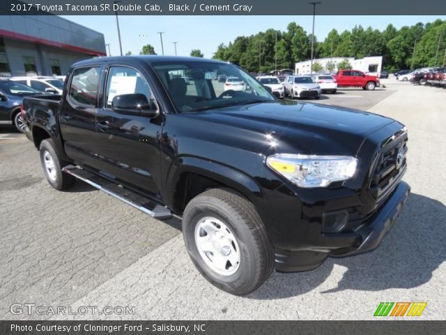 2017 Toyota Tacoma SR Double Cab in Black