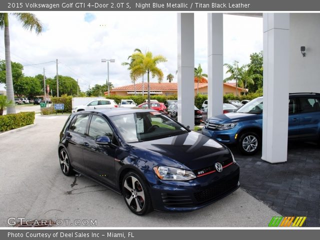 2015 Volkswagen Golf GTI 4-Door 2.0T S in Night Blue Metallic